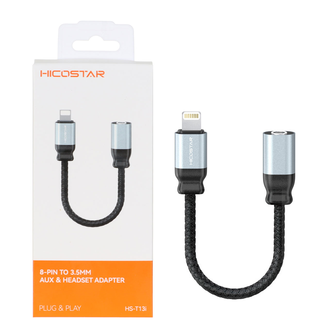 تبدیل Hicostar AUX TO Lightning