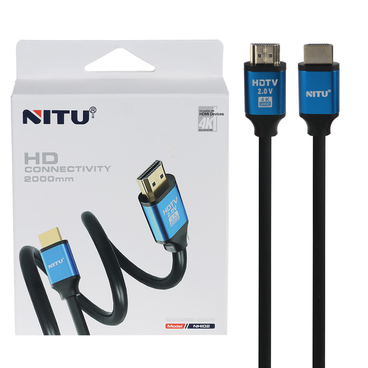 کابل 2 متری NITU HDMI