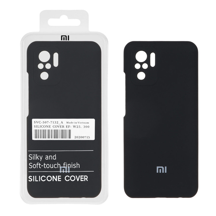 قاب سیلیکونی پاک کنی اورجینال Master Quality مدل xiaomi redmi Note 10 4G / redmi note 10S / poco m5s