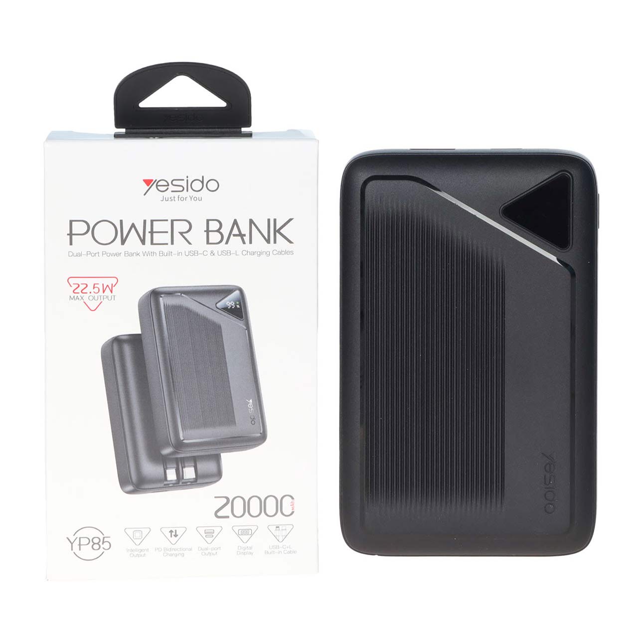پاوربانک PD و فست شارژ Yesido 20000mAh