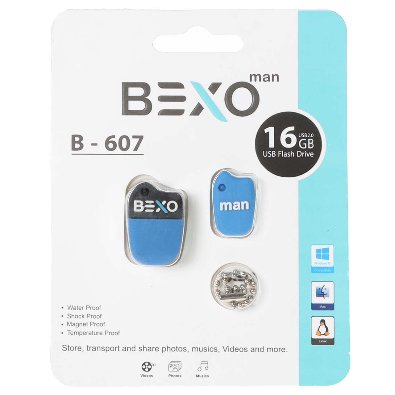 BEXO B-607 USB2.0 Flash Memory-16GB
