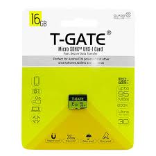 رم میکرو16 گیگ T-GATE مدل U1 95MB/s 633X