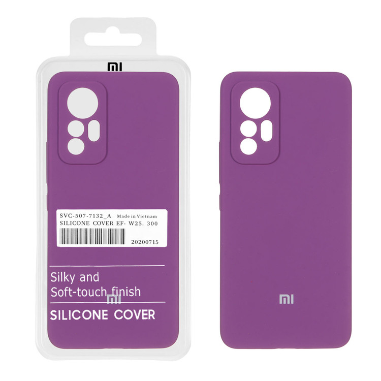 قاب سیلیکونی پاک کنی اورجینال mi 12lite
