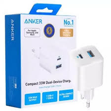 شارژر دیواری انکر Anker 323 Dual Port 33W Charger –