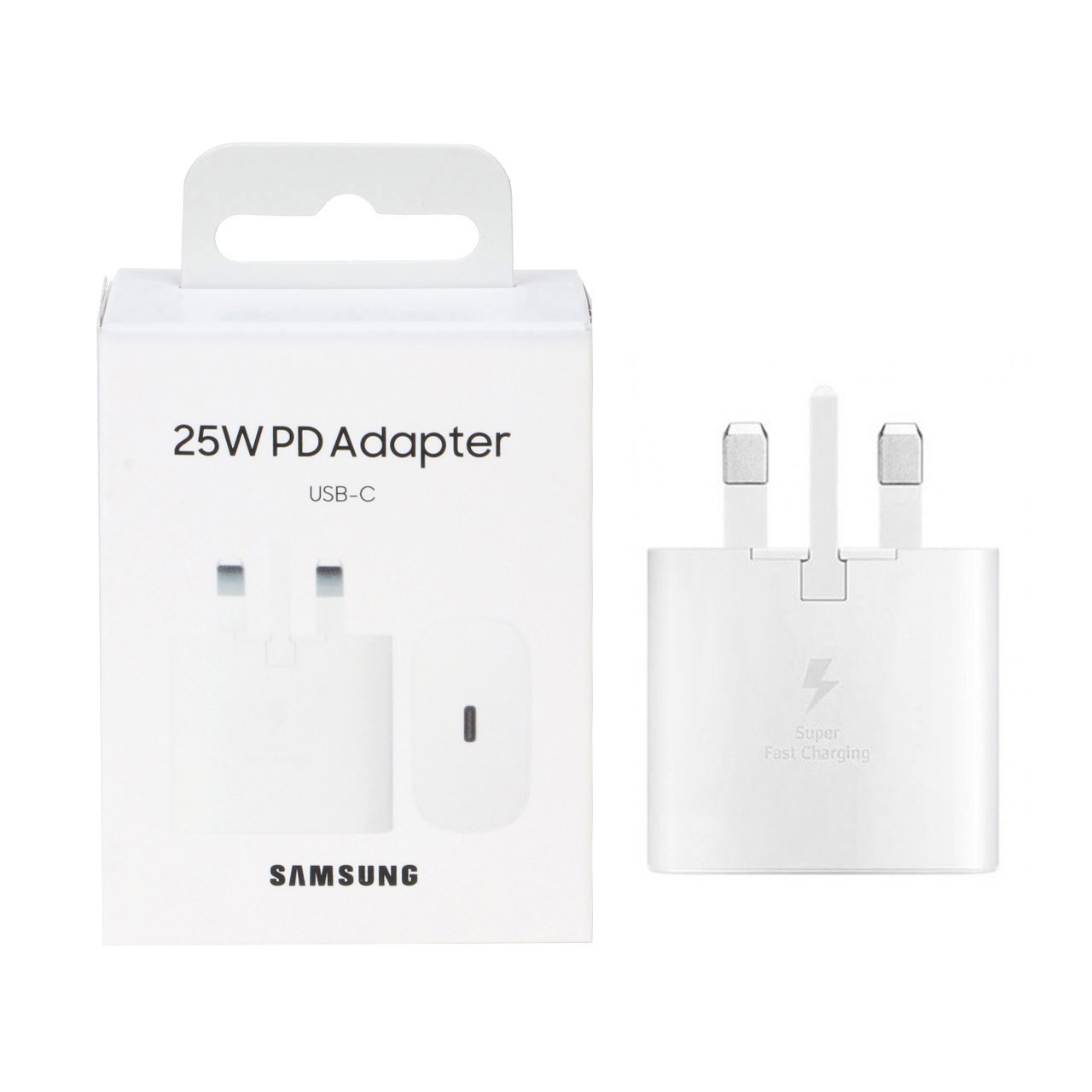شارژر سه پین SAMSUNG 25W TA800 ( فست و PD) سفید DST ( شرکتی)