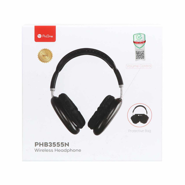 هدفون بی سیم ProOne مدل PHB3555N - سفید