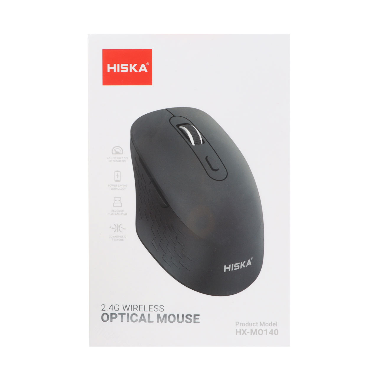 ماوس بی سیم Hiska مدل HX-MO140 - مشکی