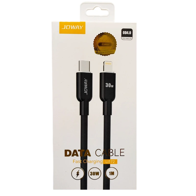 کابل تبدیل USB-C به لایتنینگ joway مدل LI-172