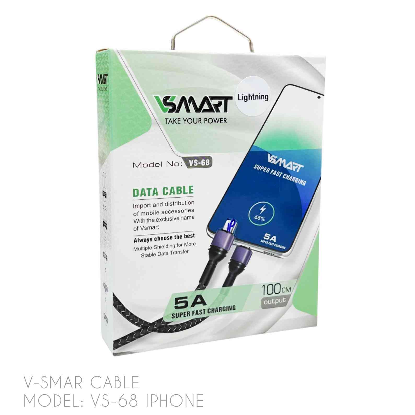 کابل شارژ و دیتا  Vsmart مدل Vs68