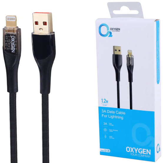 کابل لایتنینگ مدل OXYGEN LD-20