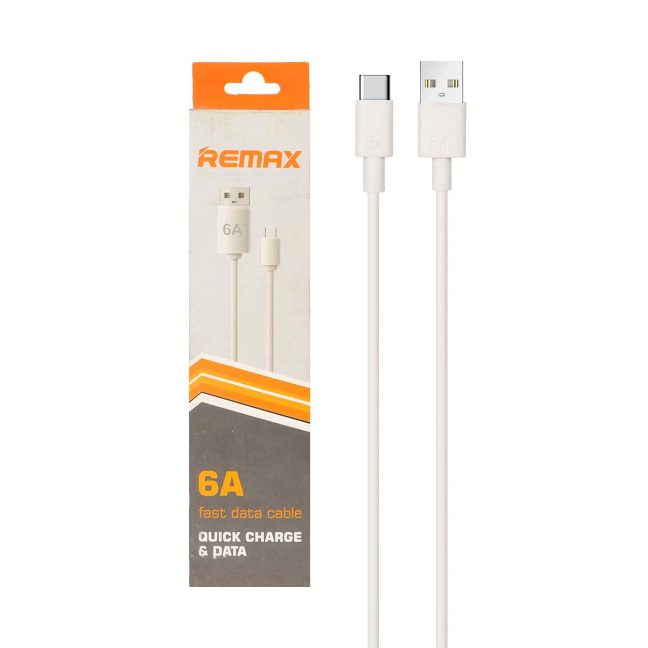 کابل شارژ فست Remax Type-C 6A - سفید