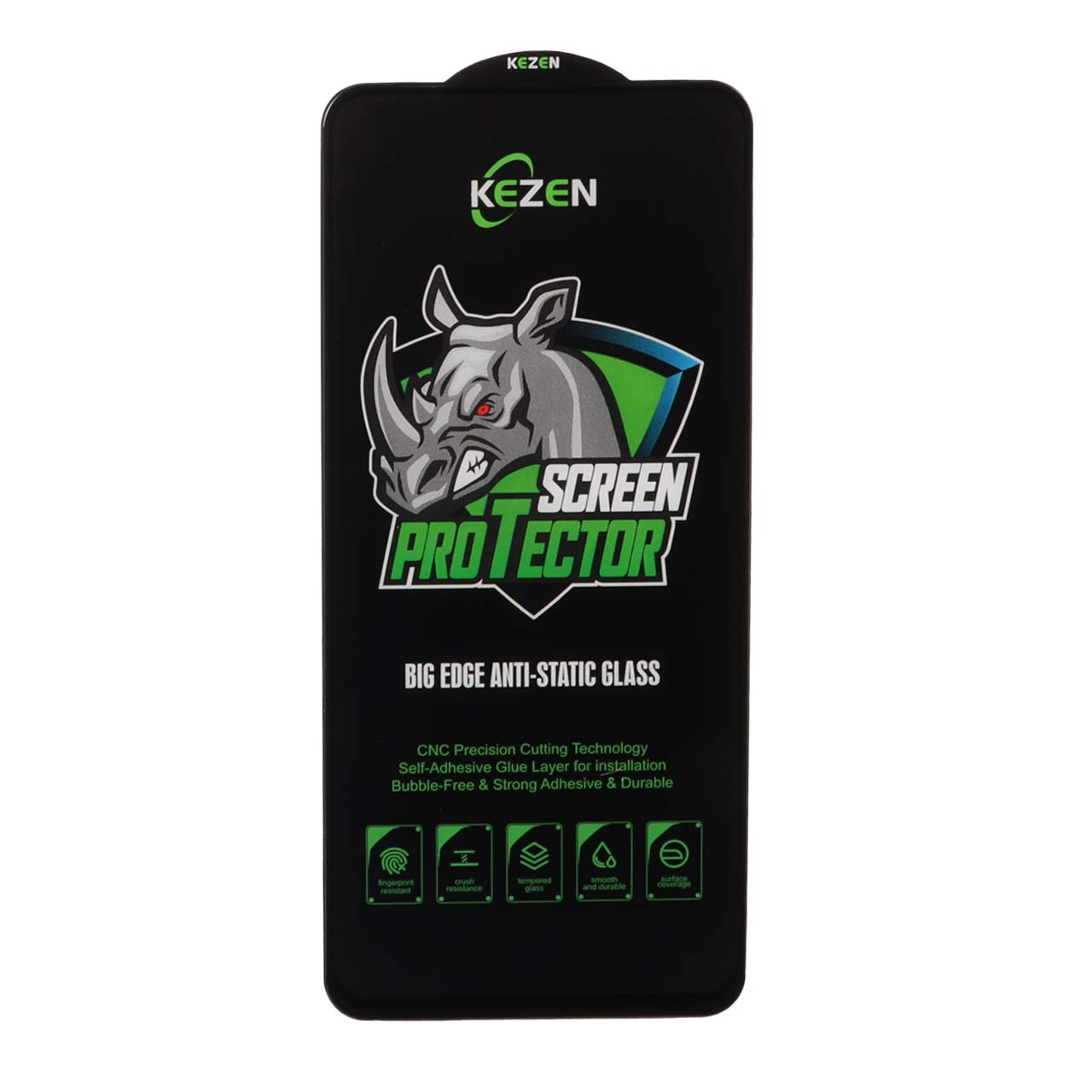 محافظ صفحه نمایش شیشه ای Full Cover Kezen Anti Static Big Edge مدل  A11 / M11 / Redmi Note 9 / Note 9t / Mi 11 lite / Mi 12 lite / Realme 7 / Realme 9