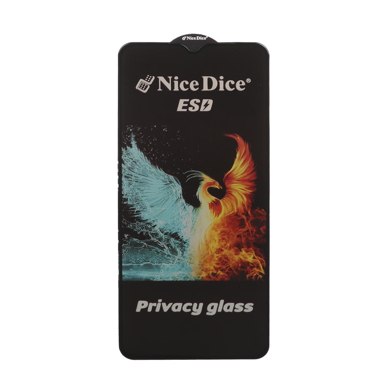 محافظ صفحه نمایش شیشه ای Full Cover Privacy Nice Dice - ESD مدل  A12 / A02 / A02S / A03 / A03S / A03 Core / A04 / A04S / A04E / A13 / A23 / A32 5G / M02 / M04 / M12 / M13 / M23 / M33 /F13 / A1 Plus / A2 Plus