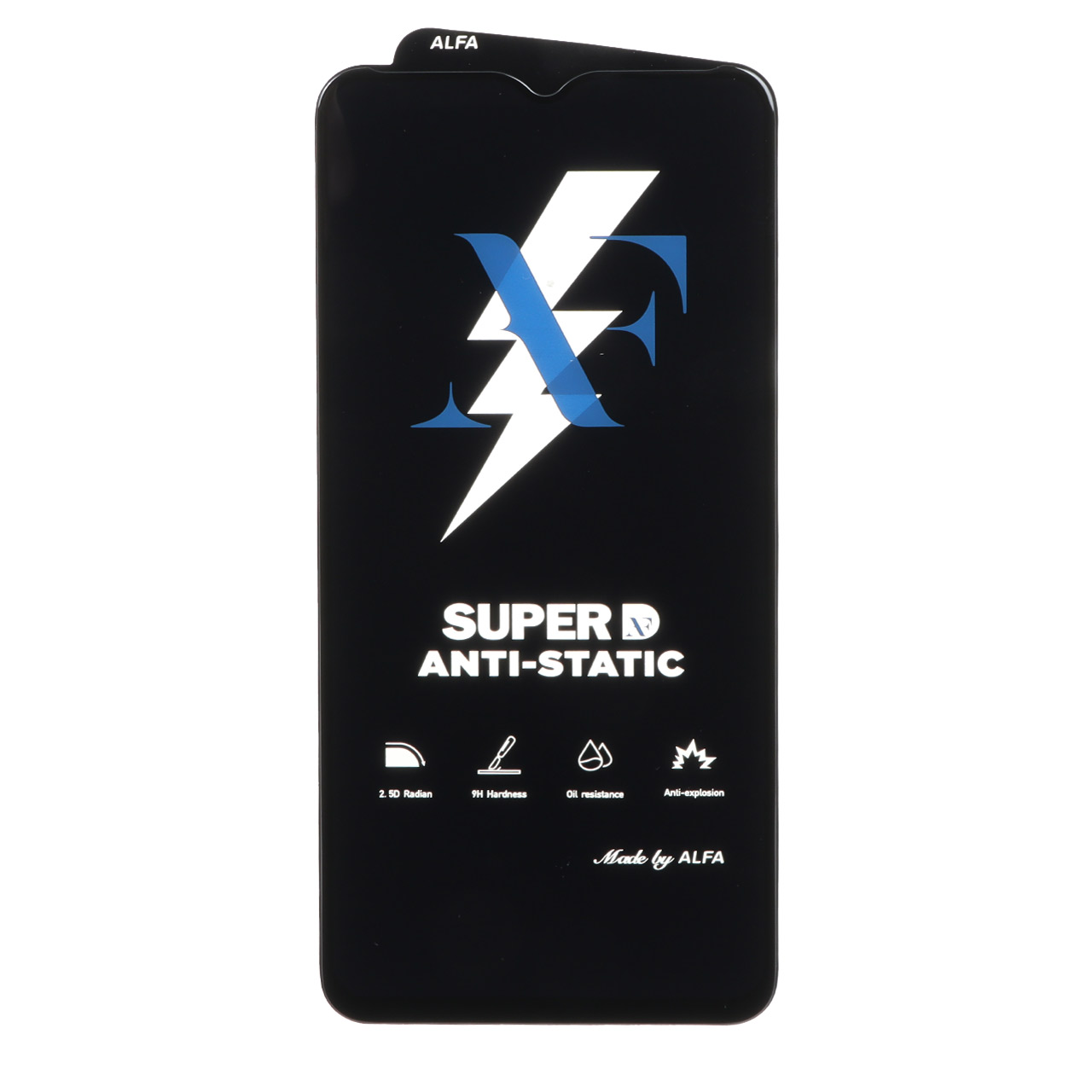 محافظ صفحه نمایش شیشه ای Super D Anti Static ALFA مدل A20s