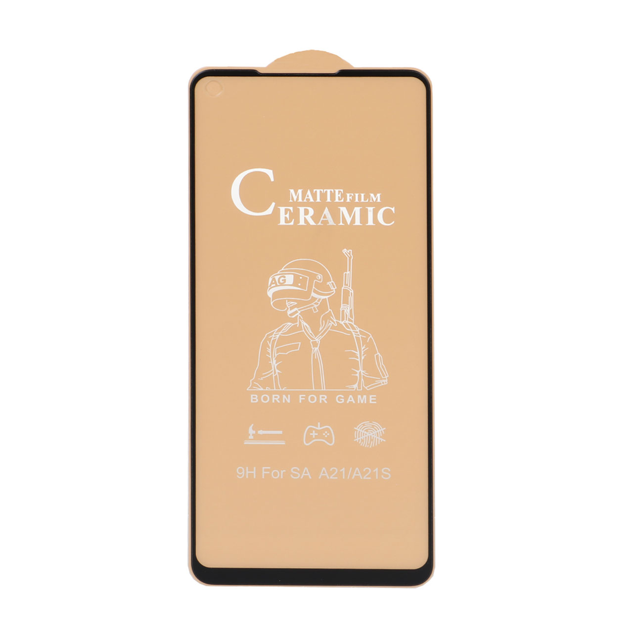 محافظ صفحه نمایش سرامیکی مات  A21S / F52 / Xiaomi Poco X3 GT / Poco F4 GT / Redmi Note 10 Pro 5G - Full Cover