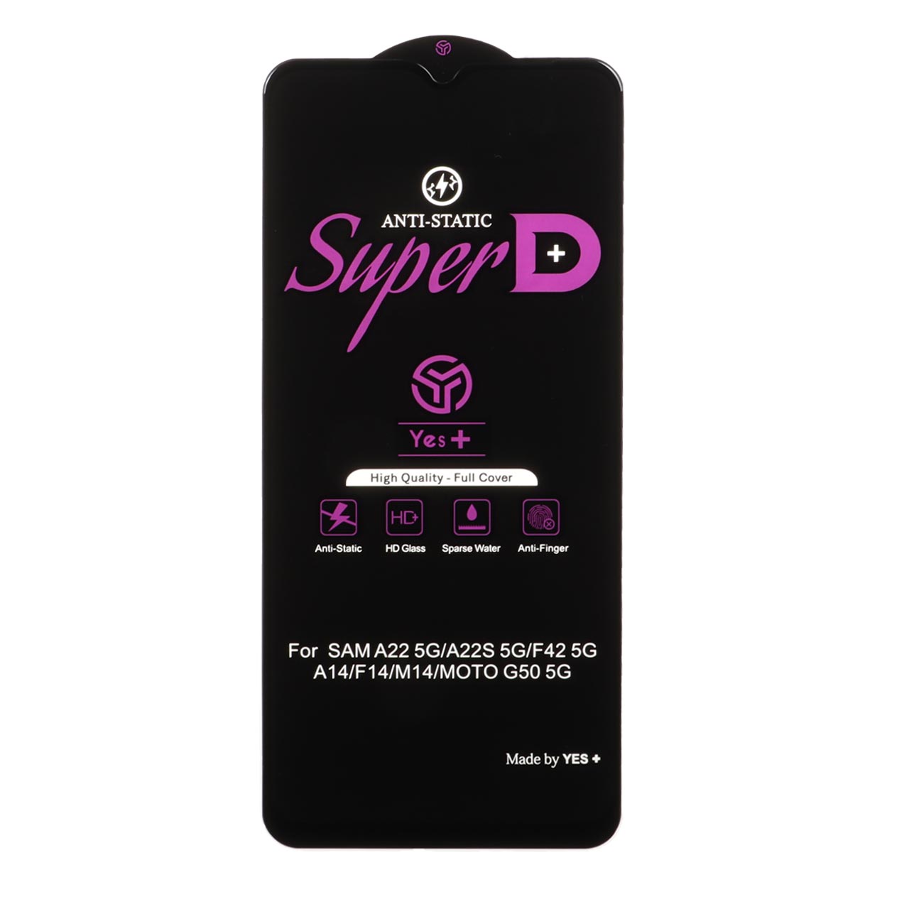 محافظ صفحه نمایش شیشه ای Super D Anti Static Yes Plus مدل   A14 / M14 / F14 / A22 5G