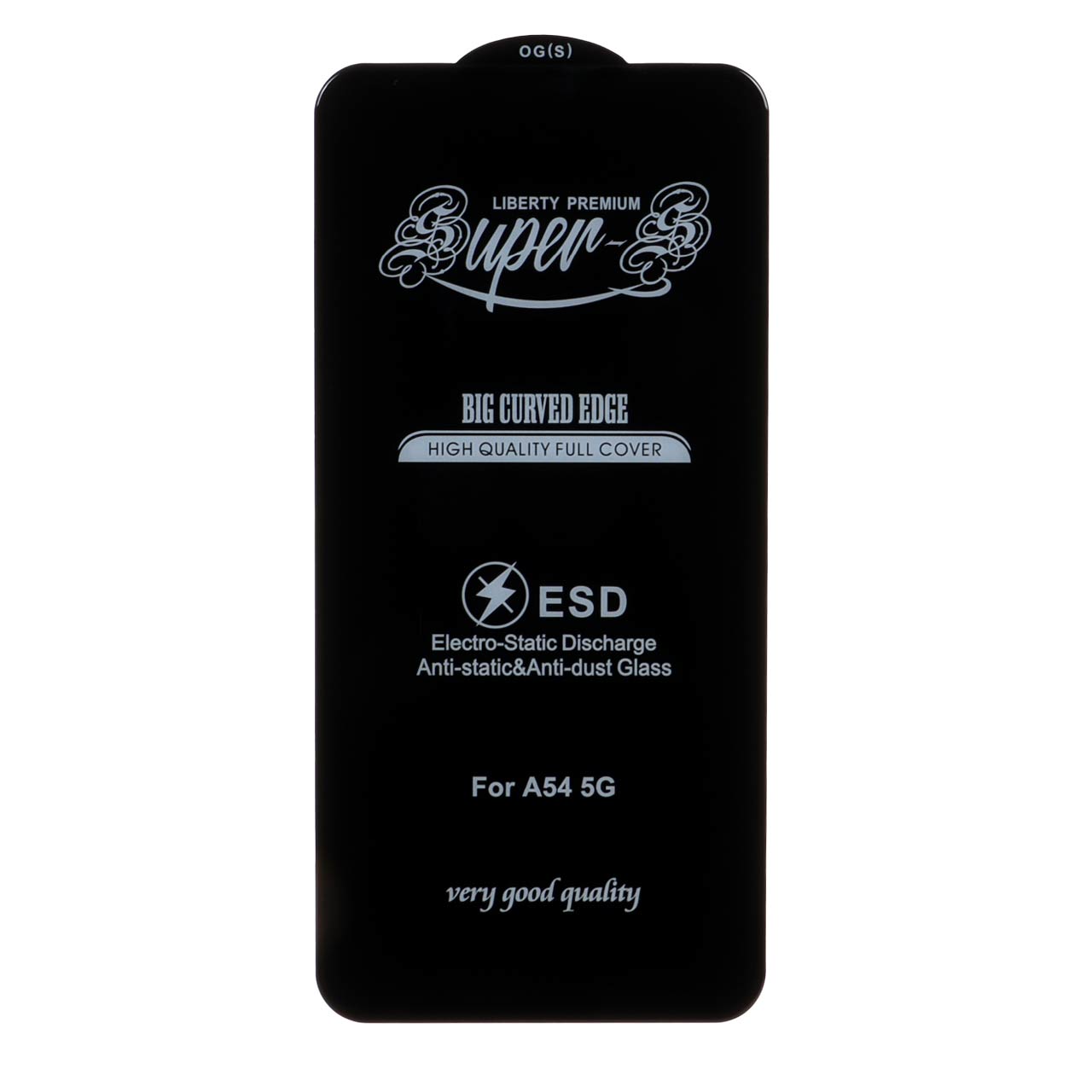 محافظ صفحه نمایش شیشه ای آنتی استاتیک Full Cover Super S-OG مدل Samsung S23 FE / A54 / Honor 400