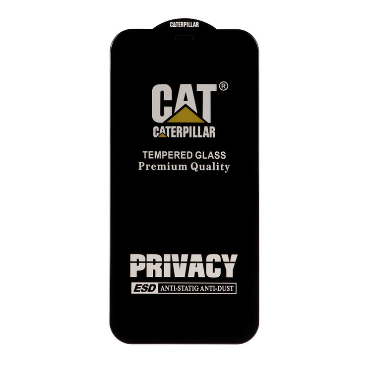 محافظ صفحه نمایش شیشه ای Full Cover Privacy Caterpillar - ESD مدل Apple iPhone 12 / iPhone 12 Pro