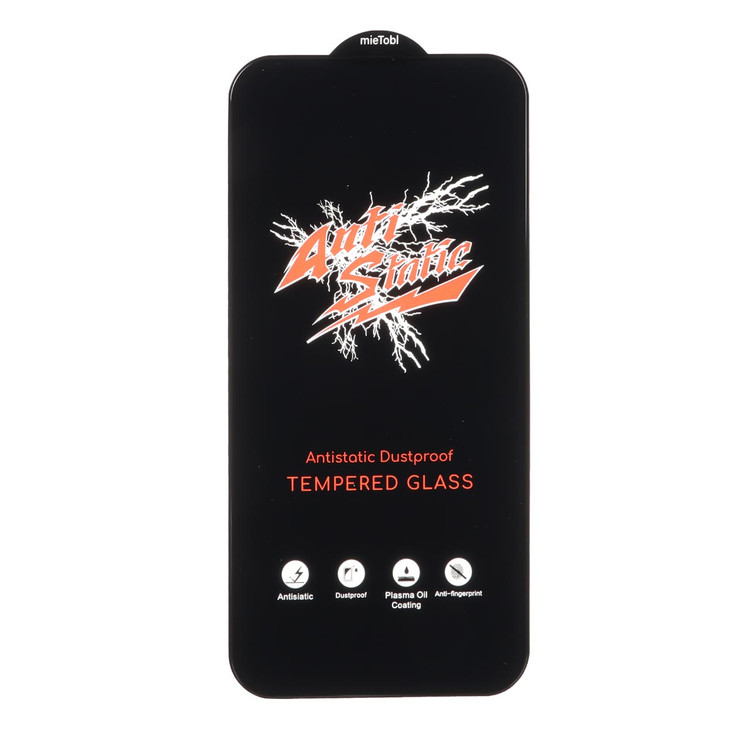 محافظ صفحه نمایش شیشه ای iphone13 pro max/iPhone 14 Plus - Full Cover Anti Static New
