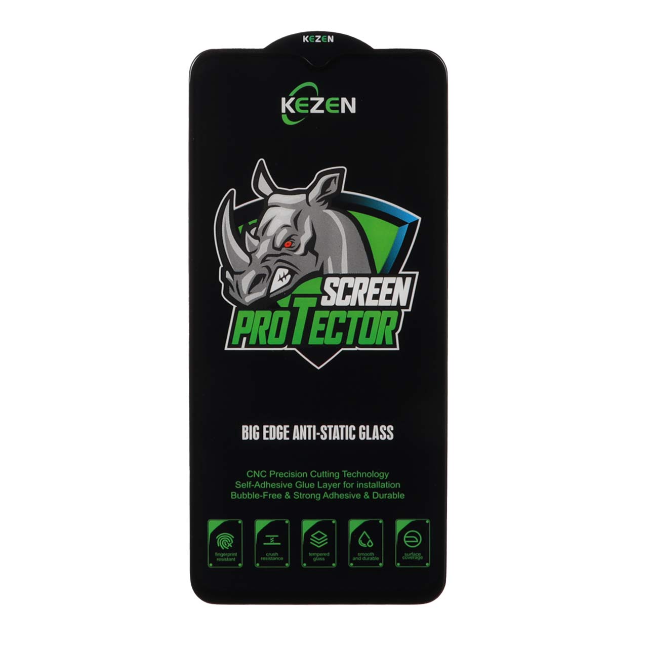 محافظ صفحه نمایش شیشه ای Full Cover Kezen Anti Static Big Edge مدل  A12 / A02 / A02S / A03 / A03S / A03 Core / A04 / A04S / A04E / A13 / A23 / A32 5G / M02 / M04 / M12 / M13 / M23 / M33 /F13 / A1 Plus / A2 Plus / M4 / M5 / C30 / C30S