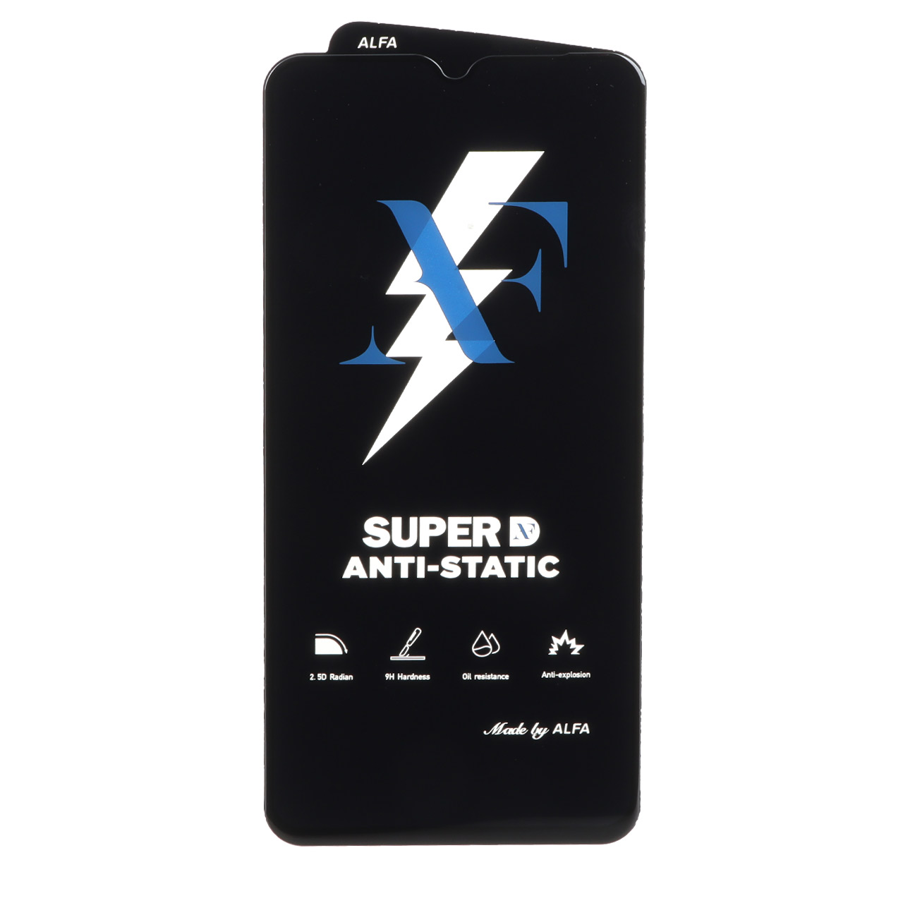 محافظ صفحه نمایش شیشه ای Super D Anti Static ALFA مدل Samsung Galaxy A15 / A25 / A24 / M34 / F34