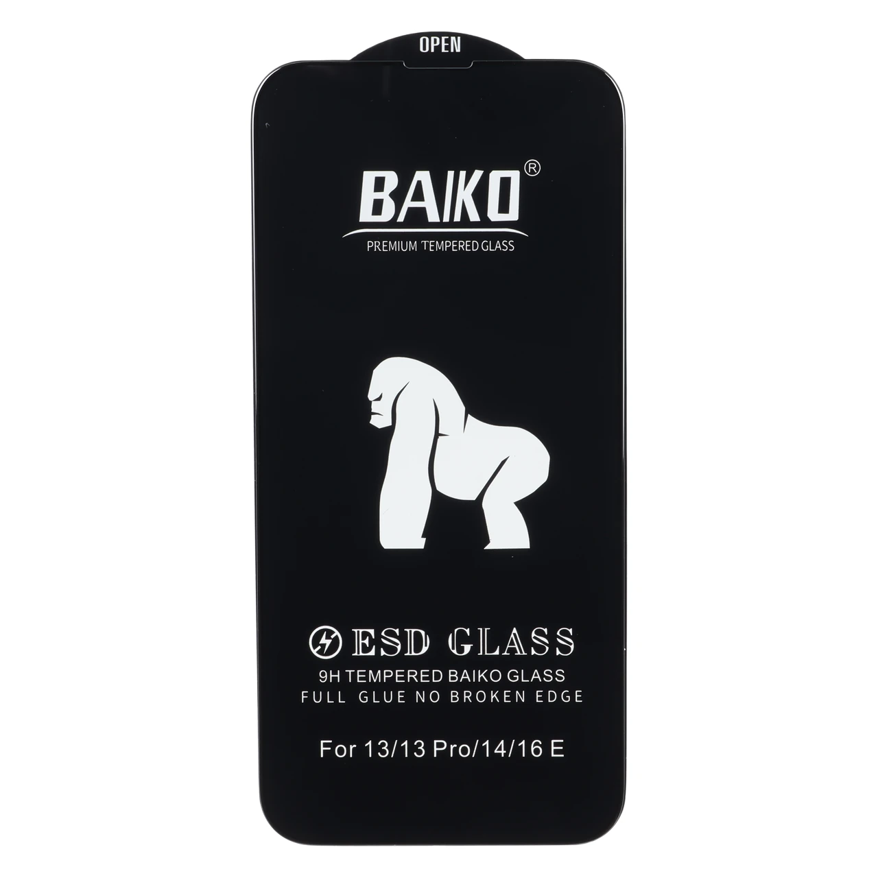 محافظ صفحه نمایش شیشه ای Anti Static - ESD Baiko مدل Apple iPhone 13 / iPhone 13 Pro / iPhone 14 / 16e