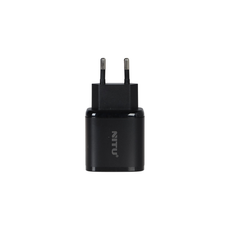 شارژر دیواری تک پورت Nitu مدل NTC230 - مشکی