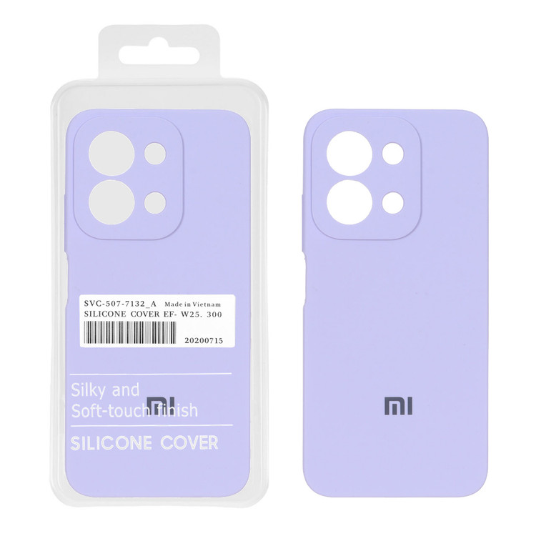 قاب سیلیکونی پاک کنی اورجینالredmi 15C