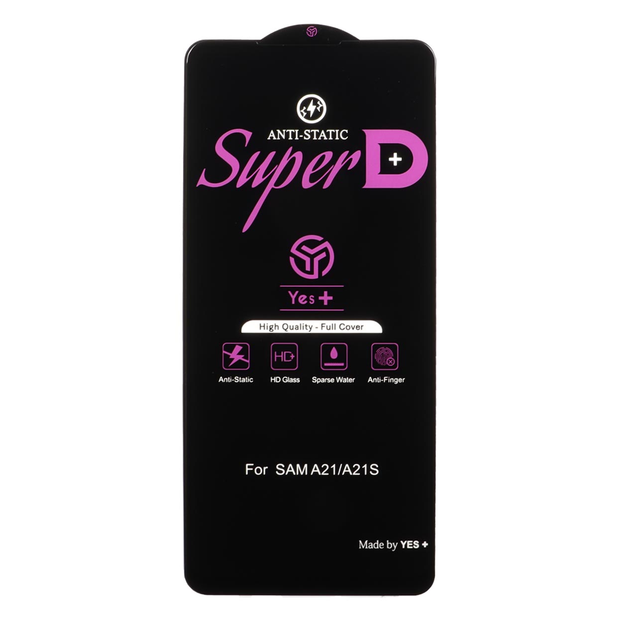 محافظ صفحه نمایش شیشه ای Super D Anti Static Yes Plus مدل  A21s / F52 / Xiaomi Poco X3 GT / Poco F4 GT / Redmi Note 10 Pro 5G