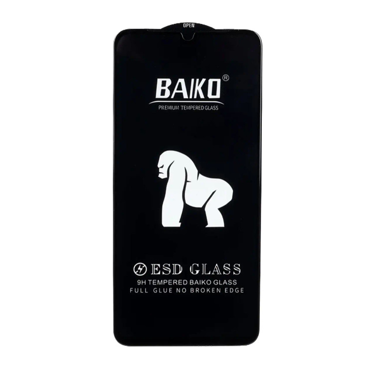 محافظ صفحه نمایش شیشه ای Anti Static - ESD Baiko مدل A07 / A06 / A05 / Xiaomi Redmi 13C / Poco C65 / Poco M6 5G / Honor X7 / X7A / Realme C51 / Realme C53