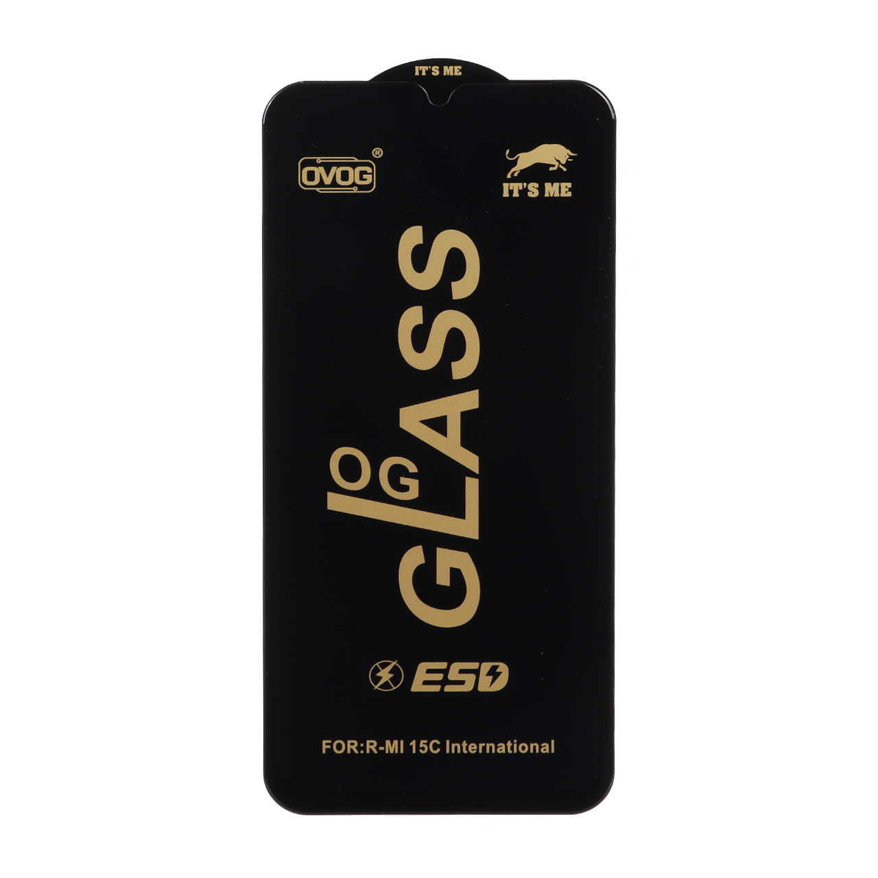 محافظ صفحه نمایش شیشه ای درجه یک Full Cover OG - ESD OVOG مدل redmi 15C /poco C85