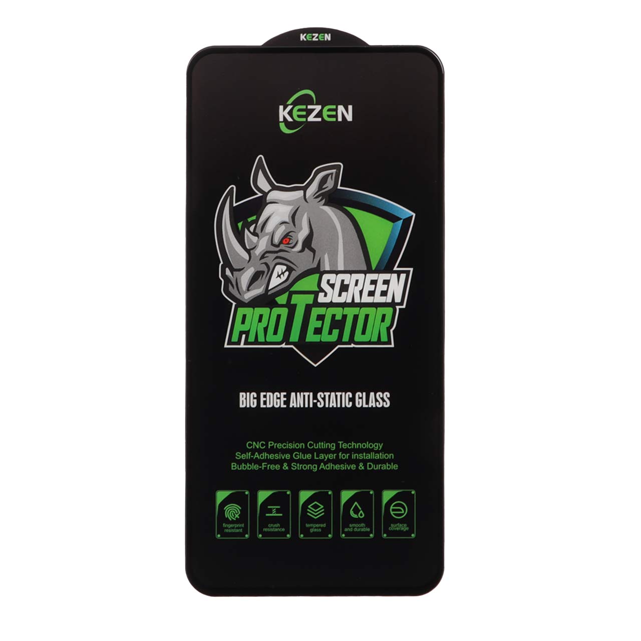 محافظ صفحه نمایش شیشه ای Full Cover Kezen Anti Static Big Edge مدل  s23 FE / a54 / Honor 400