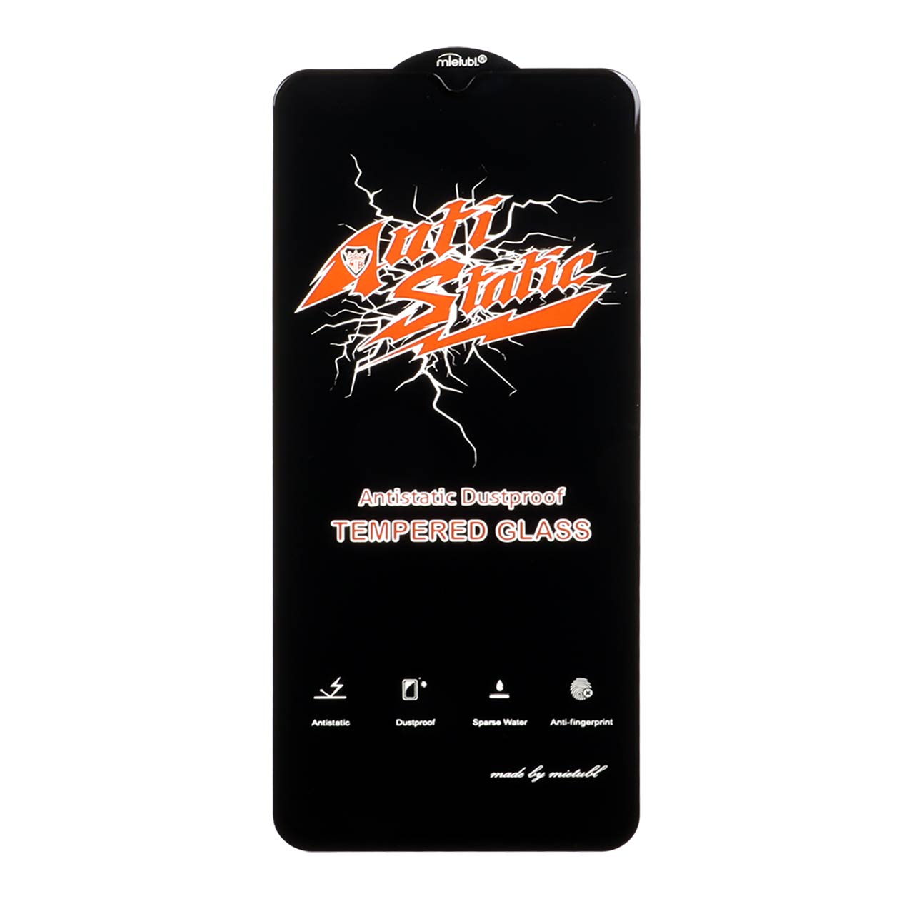 محافظ صفحه نمایش شیشه ای Full Cover Anti Static Mietubl مدل  A3 / A3x / Redmi 10C / Redmi 12C / Redmi 11A / Redmi 10 Power / Poco C40 / Poco C55 / C61