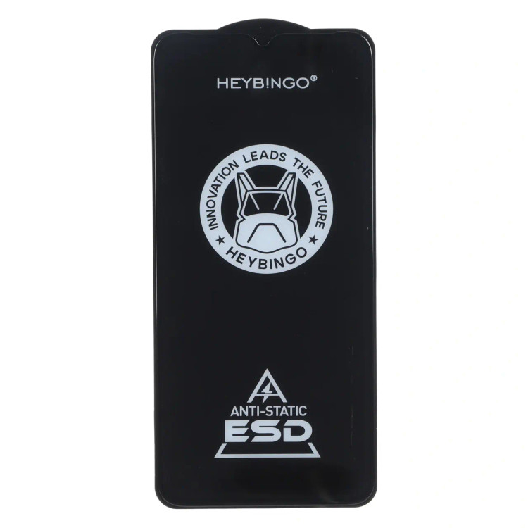 محافظ صفحه نمایش شیشه ای Full Cover HeyBingo ESD Anti Static مدل A12 / A02 / A02S / A03 / A03S / A03 Core / A04 / A04S / A04E / A13 / A23 / A32 5G / M02 / M04 / M12 / M13 / M23 / M33 /F13 / A1 Plus / A2 Plus / M4 / M5 / C30 / C30S
